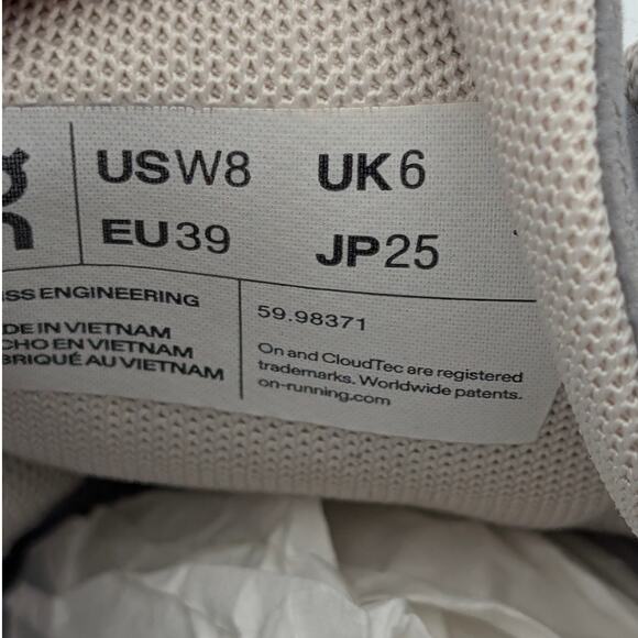 On Running Cloud 5 Running Sneakers Women's Nimbus Alloy Size US8 EU39 - Picture 7 of 12